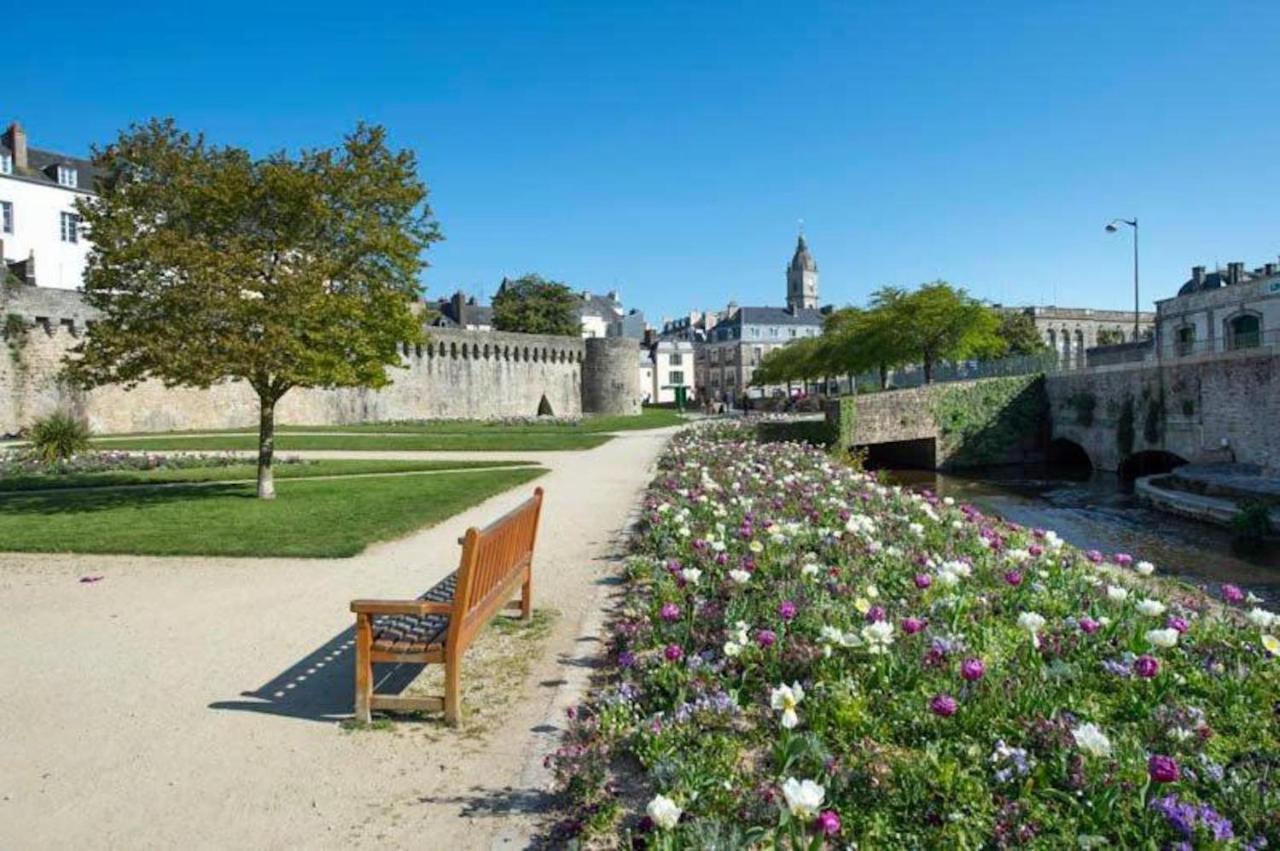 La casa de Sophie T3 avec jardinet, Parking privé - Port de Vannes Exterior foto