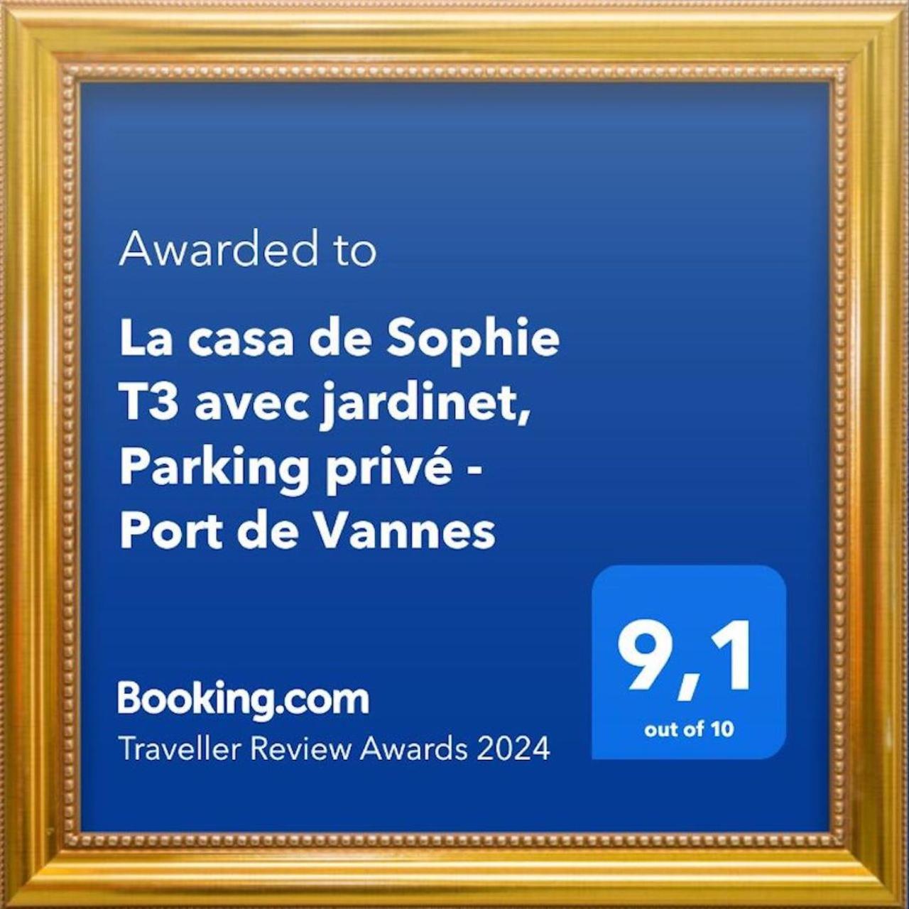 La casa de Sophie T3 avec jardinet, Parking privé - Port de Vannes Exterior foto